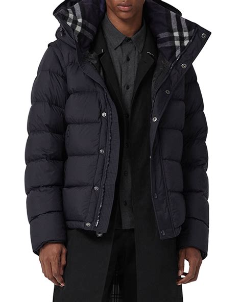 burberry bomber puffer|Burberry puffer coat men's.